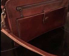 Leather Wrist Bag