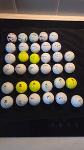 34 taylormade, Titleist, seed and Nike balls