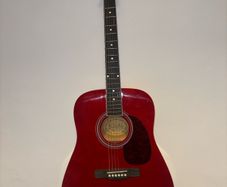 Koda Acoustic Guitar Red - Like New + Gig Bag