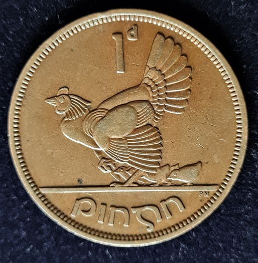 Ireland 1940 Excellent penny coin