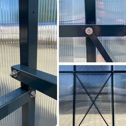 Greenhouse 3.00x4.00m Steel FREE DELIVERY