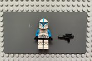 lego Star Wars sw0629 Clone Trooper Lieutenant (Phase 1) minifigure- Printed Legs, Scowl