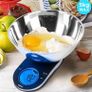 Kitchen Scales with Bowl for Baking KS5000 Digital Postal Parcel Weighing Scale 5KG Capacity Tare 1g Precision Stainless Steel 2L Bowl (FREE POSTAGE) Image 3