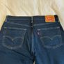 Levi Levis 511 dark denim jeans like new 36 34 Image 3