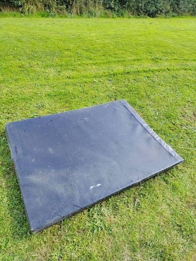 Gymnastics bar, mat, wedge