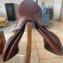 Ucha 17.5 inch leather saddle Image 2