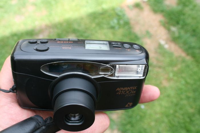 Kodak Advantix 4100ix Zoom APS Camera 30-60mm Multi AF  Tested