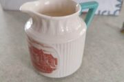 W.h.goss Old Milk Jug Souvenir From Bangor Cathedral