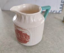 W.h.goss Old Milk Jug Souvenir From Bangor Cathedral
