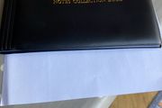 Banknote collector pack - wallet with 20 sleeves