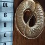 Vintage gold tone brooch. Image 6