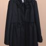 Red Valentino Frayed Bow Detail Wool Coat UK 8 Image 2