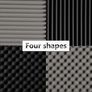 Acoustic Sound Proofing Foam Panels: 12 Pack Acoustic Foam Panels with Double Sided Tape - 1"X12"X12" Fireproof Sound Proofing Panels for Wall Recording Studio Office Home Image 4