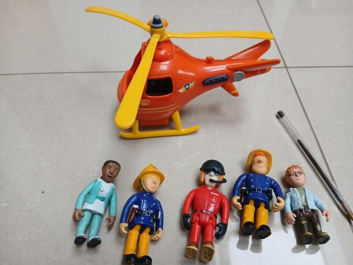 fireman Sam and friends