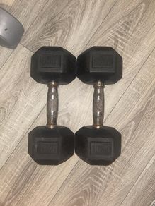 10kg dumbbells