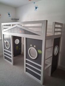 Kids Playhouse Bed