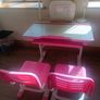 Adjustable children desk and chairs Image 4