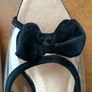 Black see through peep toe sandals New size 36 Image 4