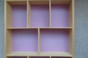 Wooden storage shelf, Storage, House shaped shelf