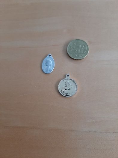 Two religious medals
