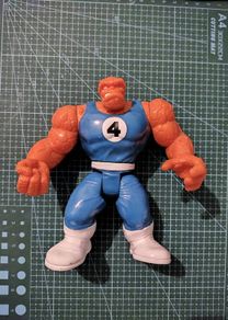 Fantastic Four The Thing Ben Grimm Toy Biz Toybiz 1996 Fantastic 4 Marvel Comics Figure