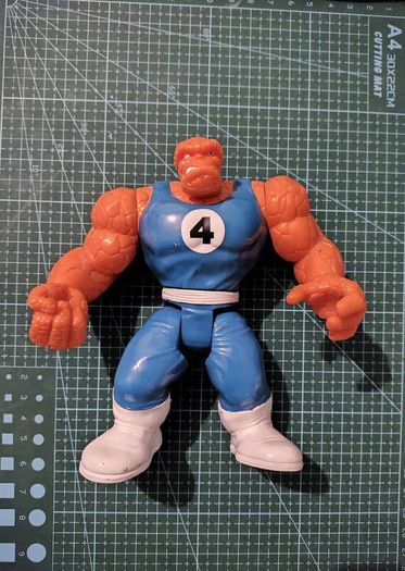 Fantastic Four The Thing Ben Grimm Toy Biz Toybiz 1996 Fantastic 4 Marvel Comics Figure