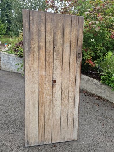 Teak Front Door