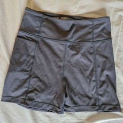 Charcoal grey gym shorts