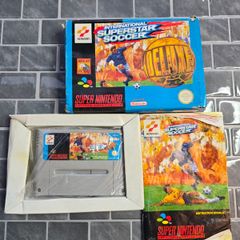 International Superstar Soccer Deluxe 1995 SNES Game - CIB - PAL - Tested