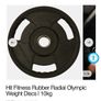 Pair of 10kg weight plates Image 2
