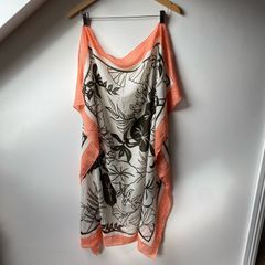 Marc O'Polo Oversized Floral Scarf Wrap & Kaftan Beach Cover-Up
