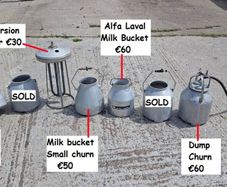 Vintage Dairy Collection  Churns / Equipment