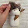 Ty Beanie Boo Buttons the Snowman approx. 6" Plush Dirty Please see photos Image 9