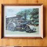 A Set Of Six Prints Of Vintage Steam Engines. Image 10