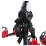 BRAND NEW Car Rear Bike Rack Carrier For 3 Bikes Safety Ropes for Hatchback Image 5