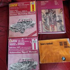 BMW E10 manuals