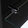 High Gloss Coffee Table Black Image 2