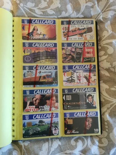 Callcard-Full mint Irish collection available.