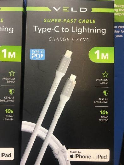 Type C to Lightning 1 Meter Cable