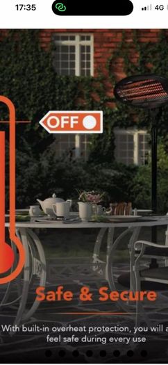 New Patio heater