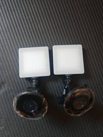 Suction mounted cube lights