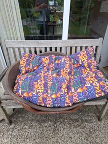 Dog boxes and cushion