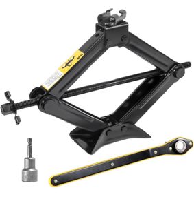 Scissor Jack is 2tons Labor-saving Design, Thickened Steel Plate. It Can Be Used With Electric Drill, Suitable for Cars and Sports Utility Vehicles (FREE POSTAGE)