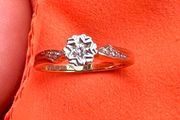 9ct Gold Diamond Cluster Ring
