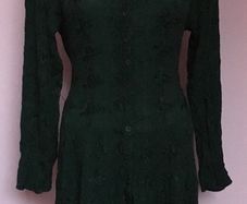 Green Boho/Hippie Dress