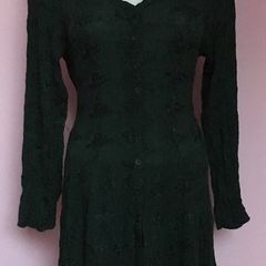 Green Boho/Hippie Dress