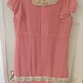 Daisy May pink knee length lovely dress size UK16 EU44 Postage included Image 2