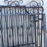Solid Wrought Iron original gates Image 4