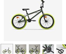 BMX with front and rear pegs