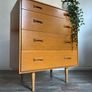 Vintage Retro Mid Century Stag Chest of Drawers Image 8